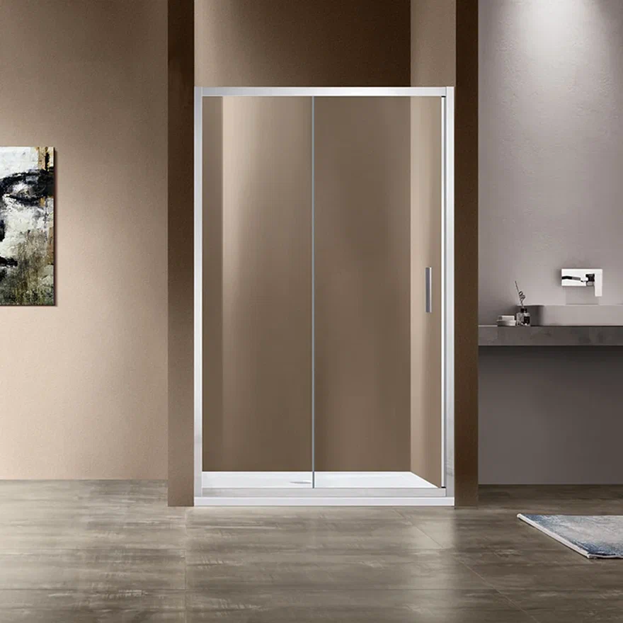 Душевая дверь Vincea Garda VDS-1G135CL 135 см хром, стекло прозрачное - 2 изображение