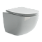 Комплект подвесной безободковый унитаз Ceramica Nova Forma + инсталляция с клавишей смыва, черный матовая CN3009_1002B_1000 - 2 изображение