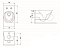 Унитаз подвесной безободковый beWash Bogen 88303201 с крышкой-сиденьем микролифт, белый глянец - 5 изображение