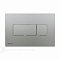 Кнопка смыва Ravak Uni X01456 сатин, серый