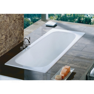 Чугунная ванна Roca Continental 170х70 21291100R с антискользящим покрытием - 3 изображение