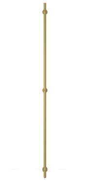Полотенцесушитель электрический Сунержа Аскет 165х5 см 032-0850-1650 матовое золото - 2 изображение