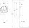 Душевой гарнитур Jacob Delafon Awaken Geometric E99898RU-CP 3 режима, d 11 см., хром - 3 изображение