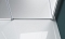 Душевая дверь BelBagno Etna 110х195 см ETNA-B-11-30+80-C-Cr профиль хром стекло прозрачное - 3 изображение