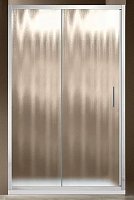 Душевая дверь Vincea Garda 135x190 см, VDS-1G135CH, профиль хром, стекло рифленое