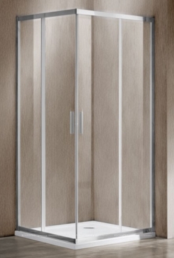 Душевая дверь Vincea Garda 80 см хром, стекло прозрачное, VHC-1G800CL - 2 изображение