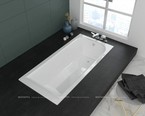 Акриловая ванна Creto Scala 180x80 см - 6 изображение