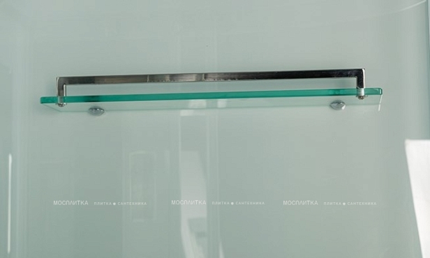 Душевая кабина WeltWasser WW500 80х80 см Laine 801 профиль хром, стекло прозрачное - 7 изображение
