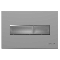 Клавиша смыва для инсталляции Vincea Line VFP-732MG матовый серый