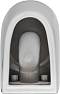 Унитаз подвесной безободковый Creto Logan L5 1005-001-L1W с крышкой-сиденьем микролифт, белый - 11 изображение