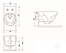 Унитаз подвесной безободковый beWash Bogen 88393201 с крышкой-сиденьем микролифт, белый глянец - 8 изображение
