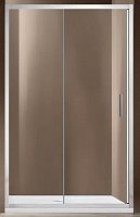 Душевая дверь Vincea Garda 145x190 см, VDS-1G145CL, профиль хром, стекло прозрачное