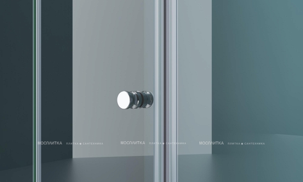 Душевая дверь BelBagno Albano 160х195 см ALBANO-BS-13-90+70-C-Cr профиль хром стекло прозрачное - 2 изображение