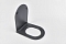 Крышка-сиденье для унитаза Galassia Dream 7314NEMT с микролифтом, черный матовый - 2 изображение