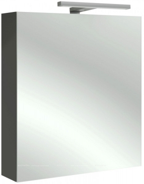Зеркальный шкаф Jacob Delafon Out Of Col 60 см EB1362G-E10 квебекский дуб, с подсветкой - 2 изображение