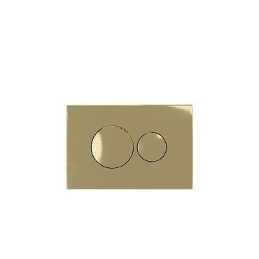Кнопка смыва для инсталляции Creto Snap 2.0 KL-CR-751-5 золото глянцевый