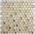 Мозаика LeeDo & Caramelle  Aureo grani hexagon 13x23x6) 30x30
