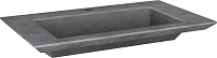 Раковина Jorno Incline Inc.08.80/P/Bet/JR 80 см из бетона, черная матовая