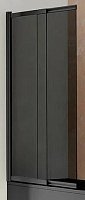 Шторка для ванны Vincea VSB-1E 100x145 см, VSB-1E100CGB, профиль черный, стекло тонированное