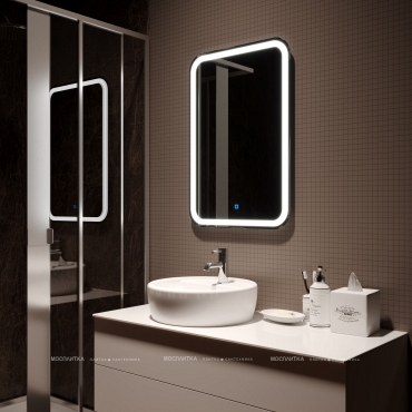 Зеркало Azario Мальта-8 55 см LED-00002378 с подсветкой - 4 изображение