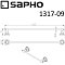Полотенцедержатель Sapho Diamond 1317-09 хром - 2 изображение