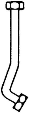 Сливная труба для писсуара Jacob Delafon Collectivi E74197-CP хром - 2 изображение