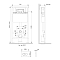 Комплект подвесной унитаз Bocchi Taormina 1012-001-0129 белый + инсталляция Am.Pm ProC I012707.0138 с клавишей смыва ProC L, чёрная матовая - 5 изображение