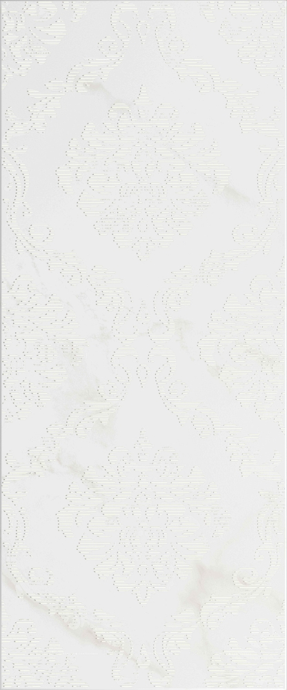 Керамическая плитка Creto Декор Empire White 01 25х60