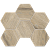 Мозаика DA02 Hexagon 25x28,5 непол. 10 мм
