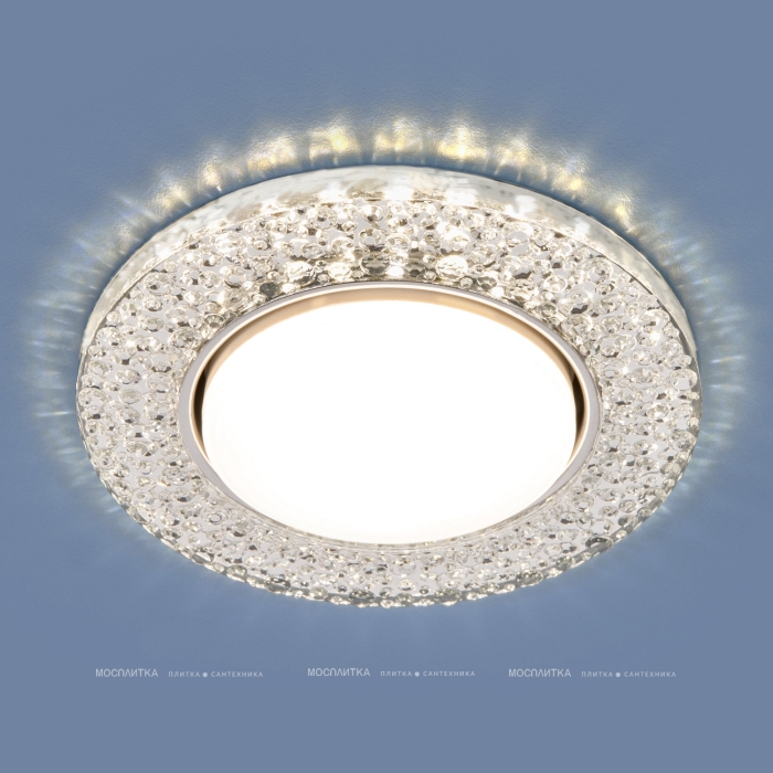 Встраиваемый точечный светильник с LED подсветкой Elektrostandard Daina 3029 GX53 4690389142475 - 2 изображение