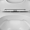 Комплект подвесной безободковый унитаз AM.PM X-Joy C85A1702SC белый с сиденьем микролифт + инсталляция Geberit Duofix 458.124.21.5 с кнопкой, хром глянцевый - 8 изображение
