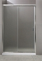 Душевая дверь BelBagno Uno-195 110х195 см UNO-195-BF-1-110-C-Cr профиль хром стекло прозрачное - 2 изображение