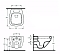 Унитаз подвесной beWash Alster 86303201 с крышкой-сиденьем микролифт, белый глянец - 4 изображение