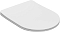 Чаша напольного унитаза безободковая Creto Logan L5 1005-001-L6CW с крышкой-сиденьем микролифт, белая - 16 изображение
