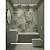 Керамогранит Vitra Декор Marble-Beton Цветочный Лаппато Ректификат 30х60 - 12 изображение